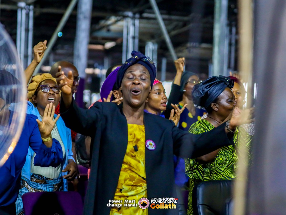 MFMWorldwide's tweet photo. With every fiber of our being and every breath in our lungs, we pour out our praise in a joyful dance offering to our King!
#PMCH
#FebruaryEdition
#BringingDownYourFoundationalGoliath
#MFMWorldwide @REAL_DKOLUKOYA https://t.co/1ZWJZuz1WJ