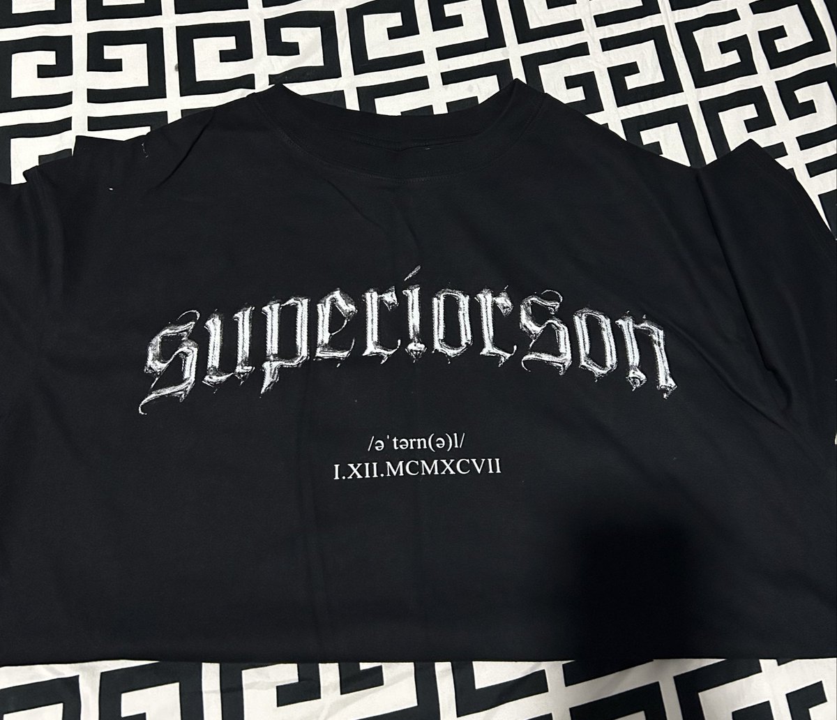 elithromycin_'s tweet photo. WTS LFB 🛒

Superiorson PpopCon Exclusive Shirt

up for bidding
w/o pouch
good condition (never been used)
starting bid: original price

dm your offer na lng po. thank youu
Rfs: need funds

🔖 wts lfb sps felip ken sb19 superior son shirt https://t.co/UnIBIEHwGk