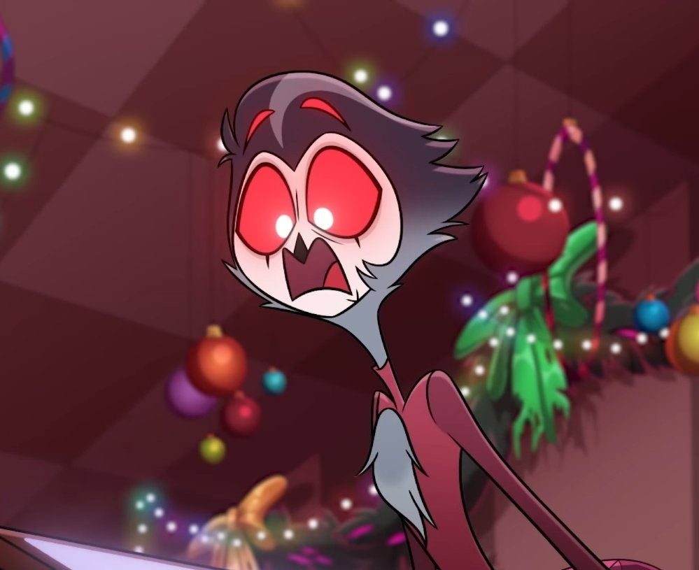 Flugublue's tweet image. Stolas&apos;s beautiful innocent face