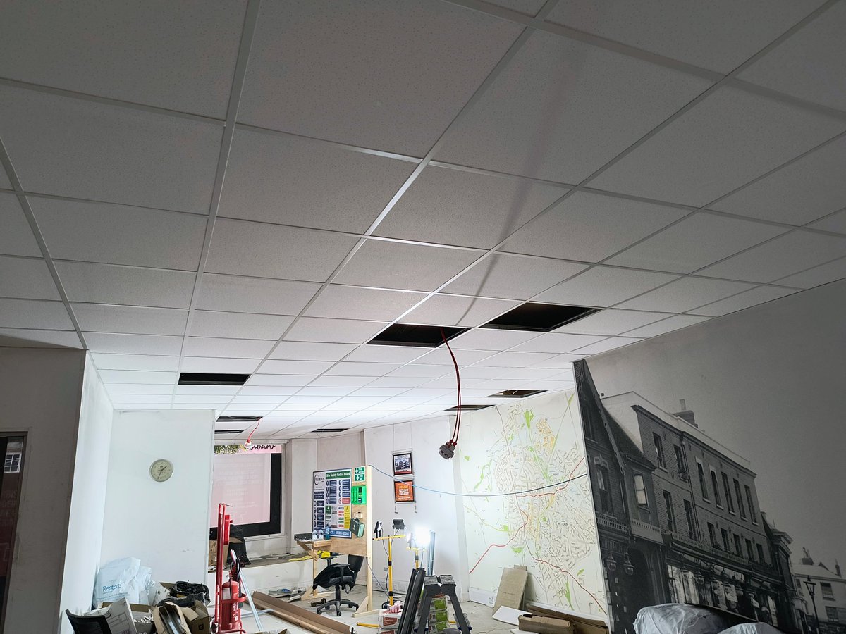 AgtCeilings's tweet photo. Replacing fire damaged ceiling https://t.co/pgxBht6SqC