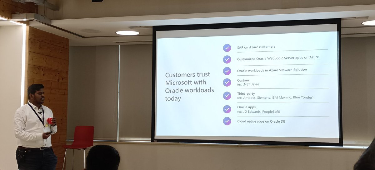 Airy Mishra (@airydba) on Twitter photo Kalyan kaki presenting his session Oracle database @ Azure in <a href="/AIOUG/">All India Oracle Users Group (AIOUG)</a> Multi Cloud event in Gurgaon, India
<a href="/AIOUG/">All India Oracle Users Group (AIOUG)</a> <a href="/ArpitDBA/">Arpit Agrawal</a> <a href="/sai_penumuru/">Sai Penumuru</a> <a href="/connor_mc_d/">Connor loves SQL , ๐ธand โ๏ธ</a> <a href="/ArpitDBA/">Arpit Agrawal</a> <a href="/dodwaldbv/">Karan Dodwal OCM โ </a> <a href="/saritajeet/">Ajeet Mishra</a> Kalyan kaki presenting his session Oracle database @ Azure in <a href="/AIOUG/">All India Oracle Users Group (AIOUG)</a> Multi Cloud event in Gurgaon, India
<a href="/AIOUG/">All India Oracle Users Group (AIOUG)</a> <a href="/ArpitDBA/">Arpit Agrawal</a> <a href="/sai_penumuru/">Sai Penumuru</a> <a href="/connor_mc_d/">Connor loves SQL , ๐ธand โ๏ธ</a> <a href="/ArpitDBA/">Arpit Agrawal</a> <a href="/dodwaldbv/">Karan Dodwal OCM โ </a> <a href="/saritajeet/">Ajeet Mishra</a>