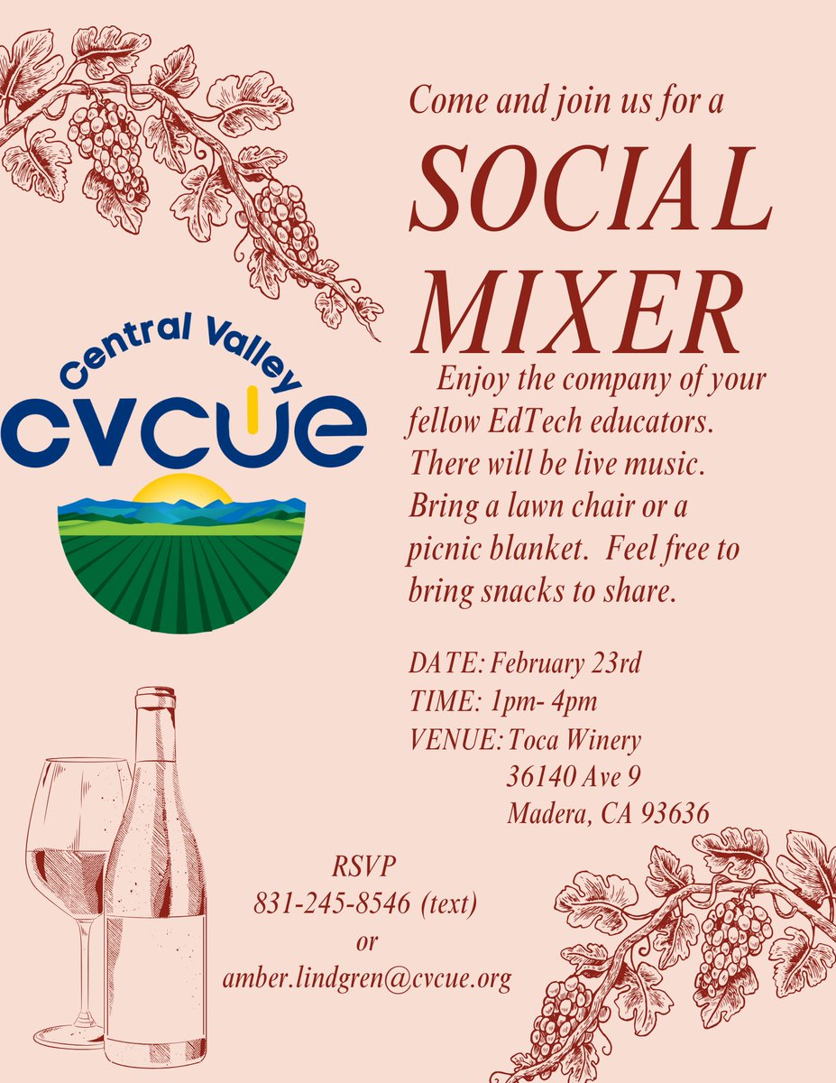 Central Valley CUE tweet media