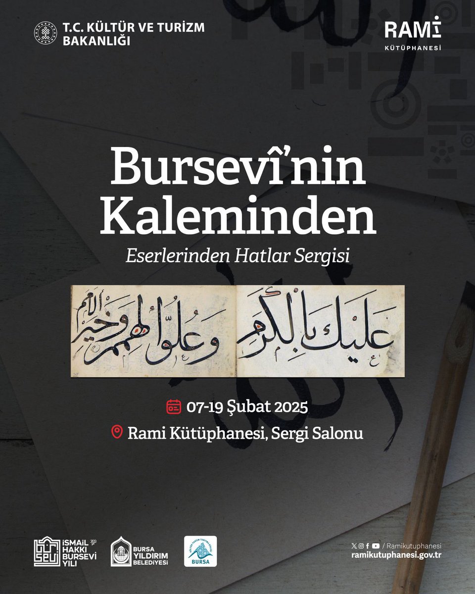Hat sanatına ilgi duyanları Rami Kütüphanesi’ne bekliyoruz!

Mutasavvıf İsmâil Hakkı Bursevî’nin kaleminden çıkan, adeta bir nakış gibi işlenmiş hat sanatının en nadide örneklerine tanıklık etmek ister misin? Bursevî’nin eserlerini yakından görmek ve onun tasavvufi düşüncesini