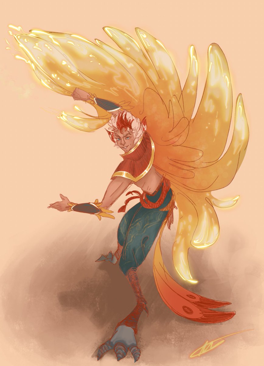 He’s hereee  
#rakan #LeagueOfLegends