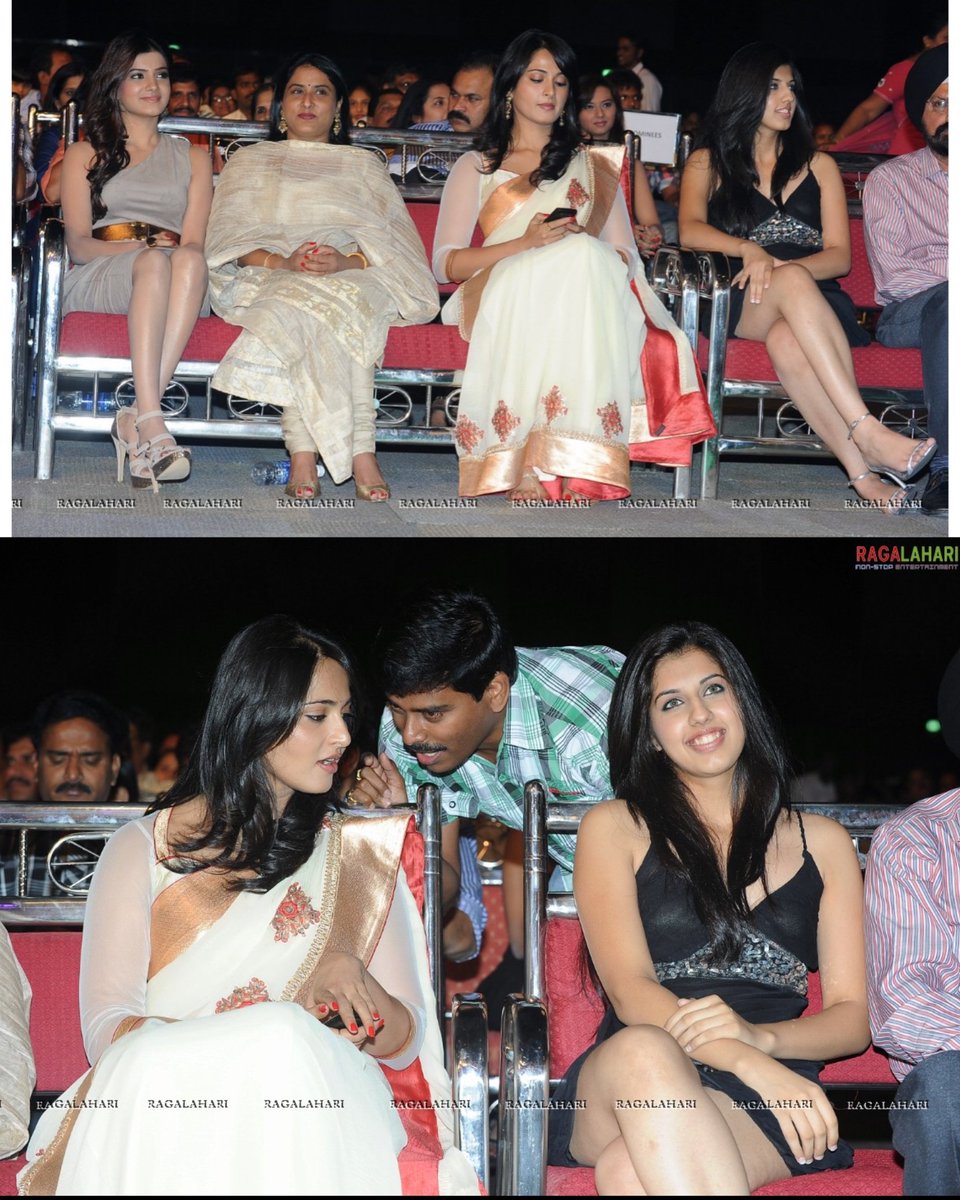 KP_chowdarys's tweet image. #Offscreen dressing style between @MsAnushkaShetty 😍and other actress