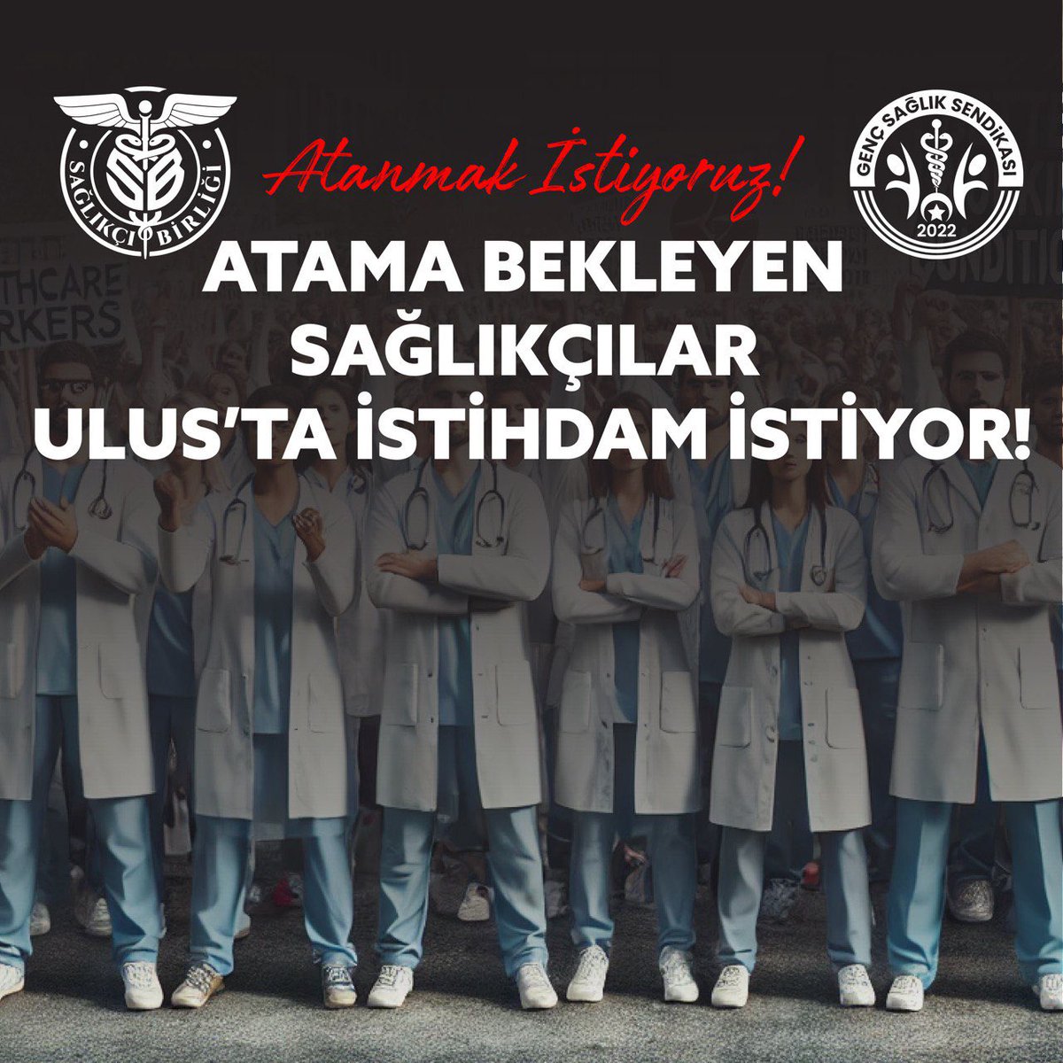 Ahmet ESMER (@ahmetesmer2121) on Twitter photo “Bugün Ulus'ta sesimizi duyuruyoruz. Sağlık çalışanlarının emekleri ve hakları göz ardı edilemez. Adalet, eşitlik ve doğru atamalar için mücadelemiz devam edecek!”
<a href="/memetsimsek/">Mehmet Simsek</a>
<a href="/drmemisoglu/">Prof. Dr. Kemal Memişoğlu</a>
#SağlıkçıAtamaİçinUlusta “Bugün Ulus'ta sesimizi duyuruyoruz. Sağlık çalışanlarının emekleri ve hakları göz ardı edilemez. Adalet, eşitlik ve doğru atamalar için mücadelemiz devam edecek!”
<a href="/memetsimsek/">Mehmet Simsek</a>
<a href="/drmemisoglu/">Prof. Dr. Kemal Memişoğlu</a>
#SağlıkçıAtamaİçinUlusta