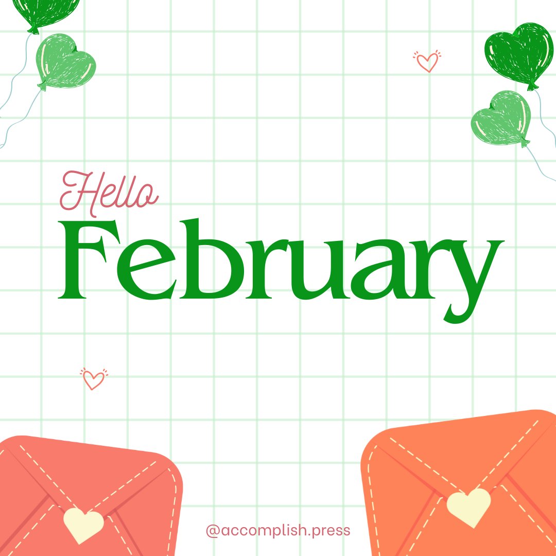 AccomplishPress's tweet image. WELCOME TO FEBRUARY💚
⁠
#creativewritingforkids #creativewritingacademy #writingforkids #childrensliteracyclass #childrensactivities #kidsactivities #thecreativewritingacademy #selfpublishig #writewithtolulope #tolulopepopoola #accomplishpress #writingtips