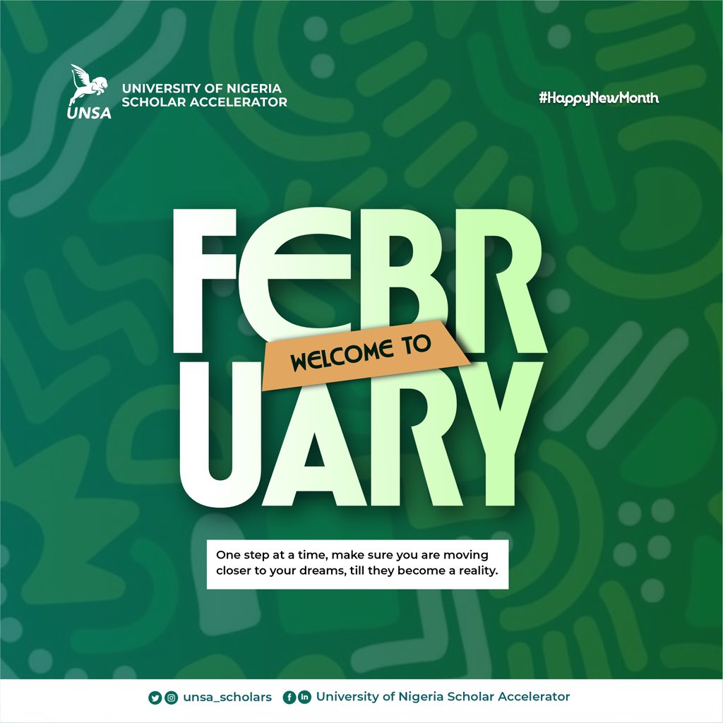 Make the best of all the opportunities this month brings and make the most of every moment.

May you be blessed with health, happiness, and success.
Welcome to February and all the possibilities it holds!🎊✨