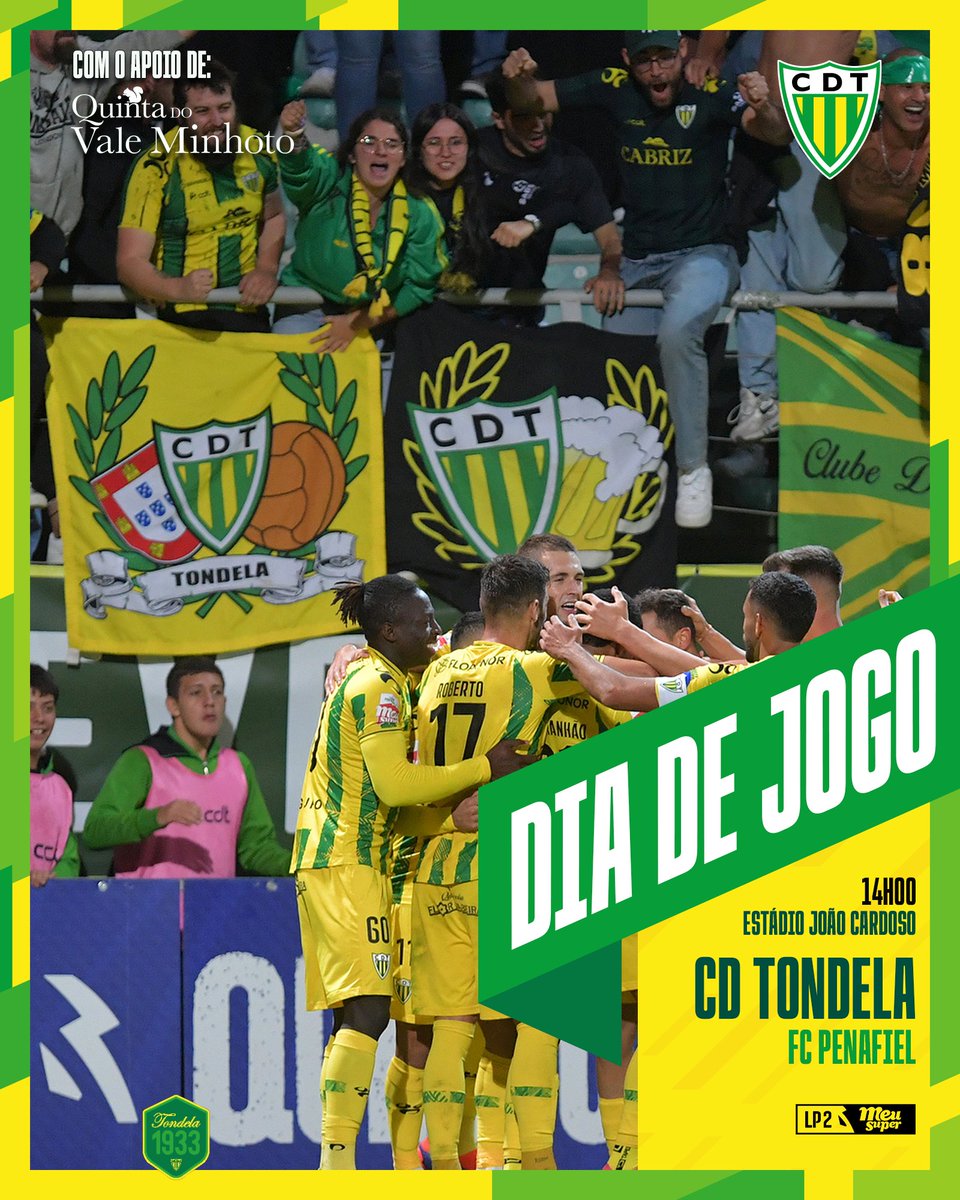 CDTondela1933's tweet photo. 🆃🅾🅳🅾🆂 ao João Cardoso
🕞 14h00
🏆#LigaPortugalMeuSuper
🆚️ FC Penafiel
#PeloTondela #CDTPEN #LigaPortugalMeuSuper https://t.co/suyz7ma5NB
