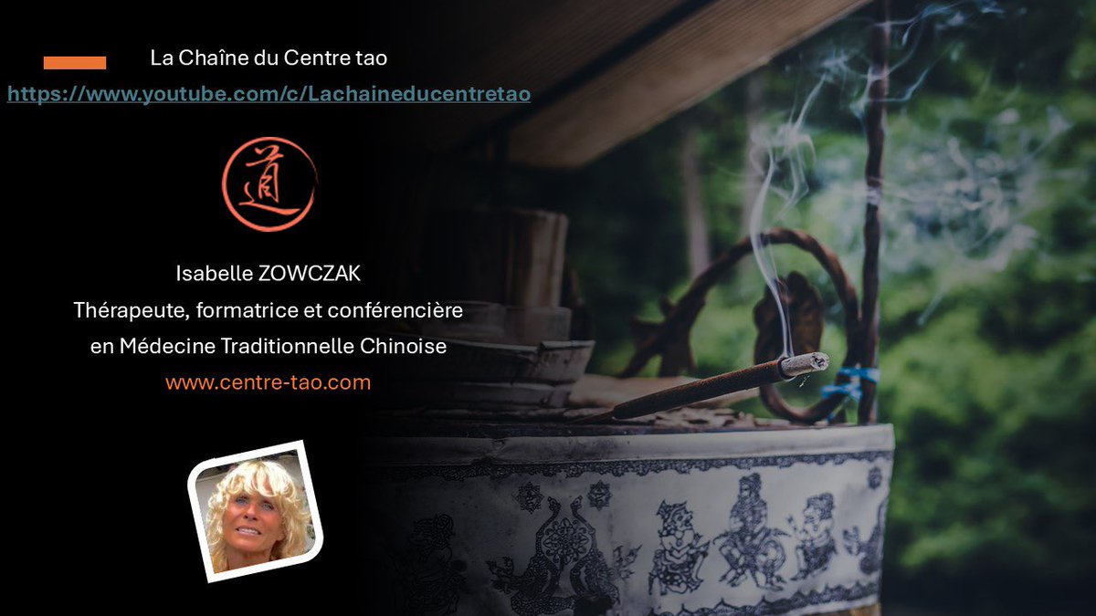 isabelleMTC's tweet image. Sur La Chaîne du Centre Tao, apprenez gratuitement à comprendre vos énergies et à interpréter les signes que votre corps vous envoie afin de réguler d’éventuels déséquilibres internes et de vous harmoniser pour vivre en pleine santé !

youtu.be/tb6Ii4ojJtE?si…

#MedecineChinoise…