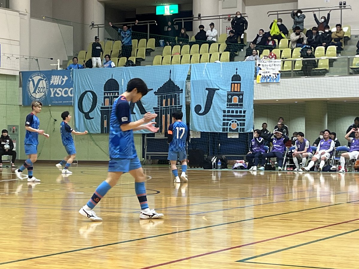 kantofutsal1's tweet photo. #第27回関東フットサルリーグ参入戦
@水海道総合体育館
【M5】16:40kickoff  YSCCフットサルセカンド（神奈川県代表） vs ノーボメンテ（茨城県代表）
1st    3-0
2nd  6-3
total  9-3

試合動画
https://t.co/m3opK2FB8c

#関東フットサルリーグ参入戦
#ATHLETA
#SFIDA
#FUTSAL
#フットサル https://t.co/TxerHkFXqe