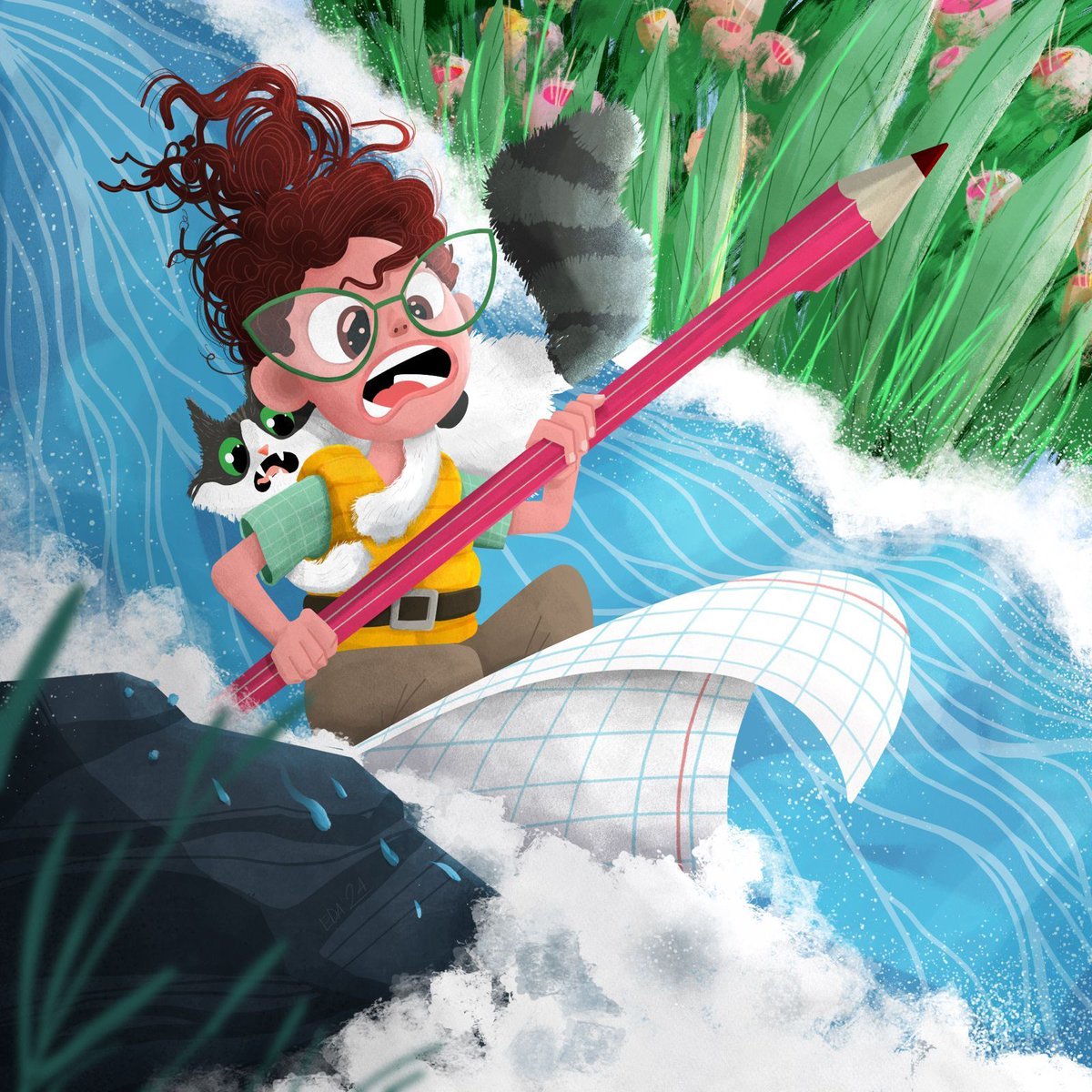 11 yıldır freelancer olarak üreten sanatçı Eda Erdoğmuş (@demedenedemedim) yazdı:
Anda kalmanın önemi, Instagram postlarından bağırıyor. Akıştayız ama bu biraz da raftinge mi benziyor?

Bant Mag. Ocak-Şubat 2025 sayısında 👉 buff.ly/4jEUMqs