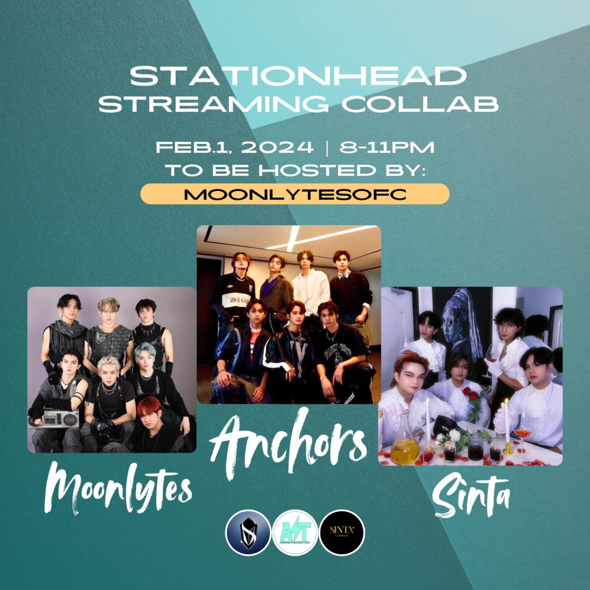 Lets welcome this FEB-ibig month with Stationhead Collab Moonlytes, Anchors and Sinta!

Join us later Feb 1 - 8:00 - 11:00pm
🔗stationhead.com/moonlytesofc 

<a href="/eclypse_ph/">-</a> #ECLYPSE
#HORI7ON #GEM&amp;I