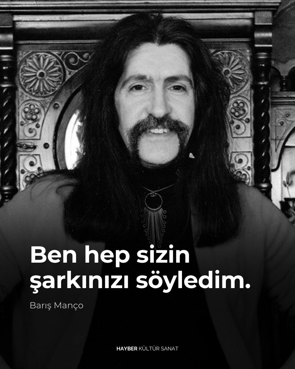 Unutmadık seni... #BarışManço