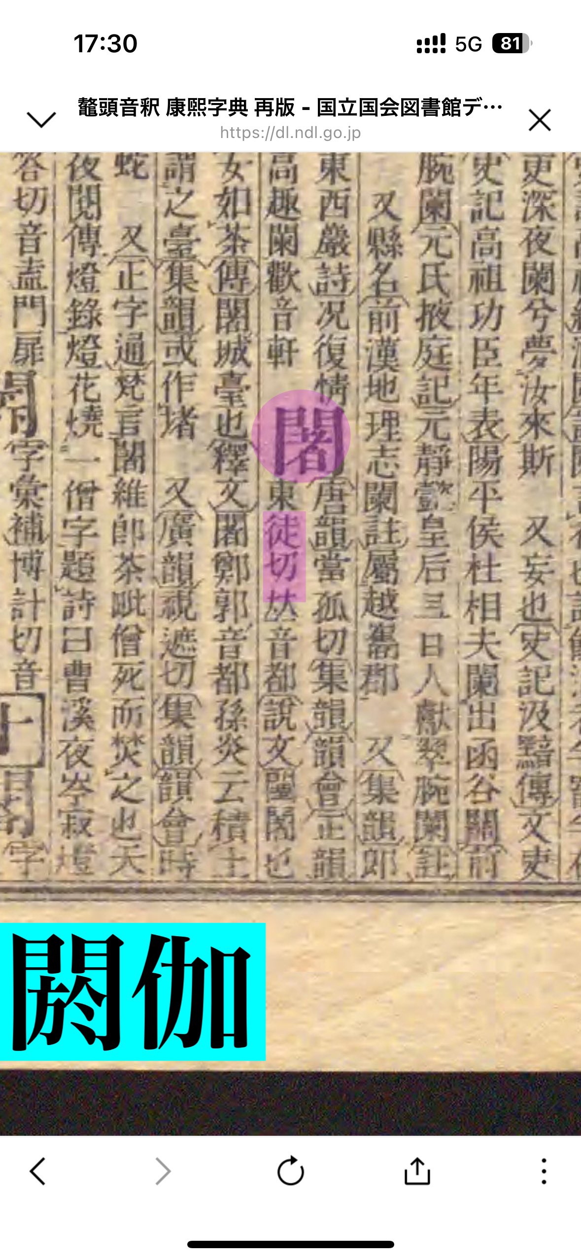 0918 康熙字典 こうきじてん 戍集中(戌集中)　発行不明 Amazon | 注音版康熙字典 台湾版 中国語繁体字 繁体中文版