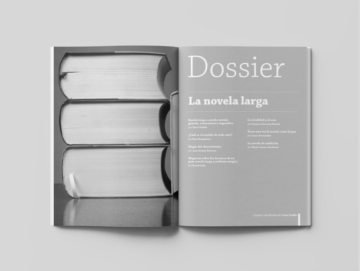 Cuadernos Hispanoamericanos (@cuadernos_hisp) on Twitter photo En el DOSSIER de este mes, Tania Padilla reúne algunas voces de novelistas que llevan años contándonos sus historias en formato largo: Sara Barquinero, Juan Gómez Bárcena, <a href="/daviducles_/">David Uclés</a>, Gustavo Faverón Patriau, <a href="/laura_fernandez/">Laura Fernández</a> y <a href="/cuenca_sandoval/">MarioCuencaSandoval</a> escriben sobre «La novela larga». En el DOSSIER de este mes, Tania Padilla reúne algunas voces de novelistas que llevan años contándonos sus historias en formato largo: Sara Barquinero, Juan Gómez Bárcena, <a href="/daviducles_/">David Uclés</a>, Gustavo Faverón Patriau, <a href="/laura_fernandez/">Laura Fernández</a> y <a href="/cuenca_sandoval/">MarioCuencaSandoval</a> escriben sobre «La novela larga».