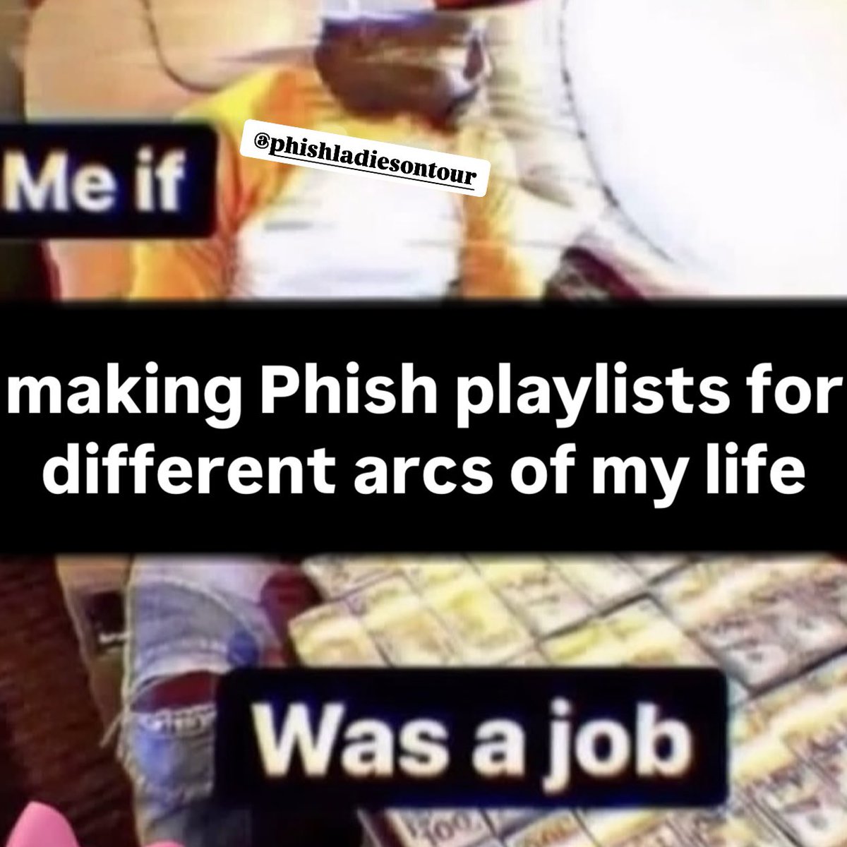 💀🍑🅱️📲💸💸💸

⭕️ #PhishLadiesOnTour #SharingInTheGroove #PhishTour
#phishmemes #phishmeme #phishlove #phish
