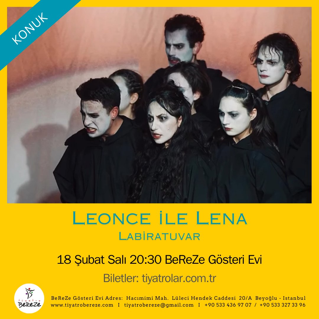 Tiyatro BeReZe (@tiyatrobereze) on Twitter photo 