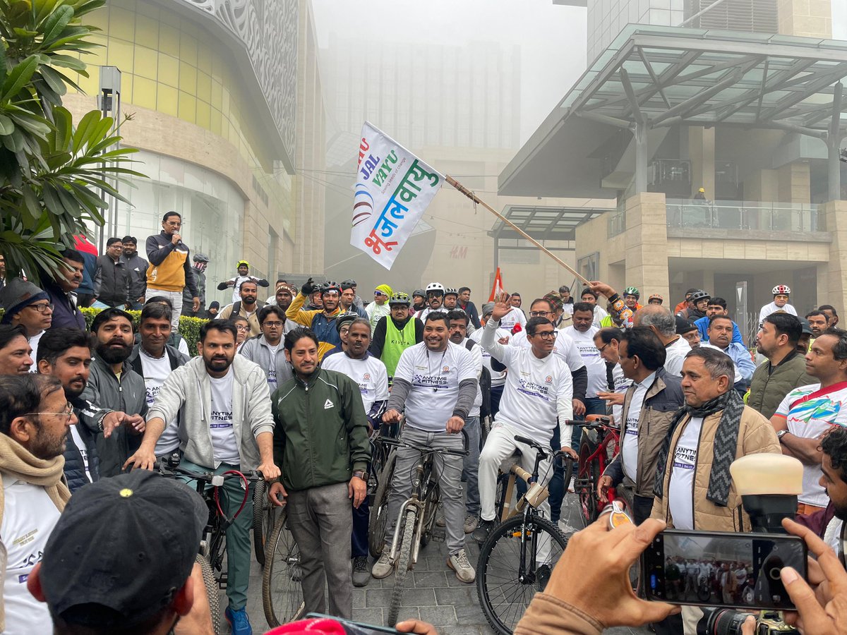 Dy Commissioner, Najafgarh Zone, MCD (@dc_ngzmcd) on Twitter photo Cycle rally has been organised under the supervision of Dy. Commissioner, Najafgarh Zone, MCD at Vegas Mall, Dwarka to increase vote percent and voter awareness keeping in view of Delhi Legislative Assembly Election, 2025.
<a href="/LtGovDelhi/">LG Delhi</a>
<a href="/AshwaniKumar_92/">Ashwani Kumar</a>
<a href="/MCD_Delhi/">Municipal Corporation of Delhi</a>
<a href="/MoHUA_India/">Ministry of Housing and Urban Affairs</a> Cycle rally has been organised under the supervision of Dy. Commissioner, Najafgarh Zone, MCD at Vegas Mall, Dwarka to increase vote percent and voter awareness keeping in view of Delhi Legislative Assembly Election, 2025.
<a href="/LtGovDelhi/">LG Delhi</a>
<a href="/AshwaniKumar_92/">Ashwani Kumar</a>
<a href="/MCD_Delhi/">Municipal Corporation of Delhi</a>
<a href="/MoHUA_India/">Ministry of Housing and Urban Affairs</a>
