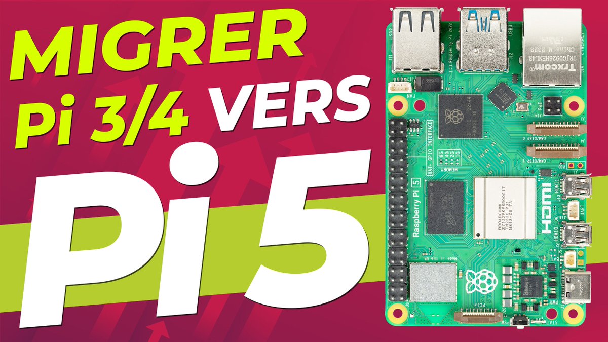 recalbox's tweet image. 💡 LE SAVIEZ-VOUS ⁉
✅ On vous explique COMMENT MIGRER D'UN VIEUX Pi3/4 VERS UN Pi5, très facilement et sans perdre vos ROMS, BIOS et SAVES !! 🤯🚀
➡ youtu.be/Xh8p2igita0
❤️ / 💬 / ♻️ appréciés ! 🤗