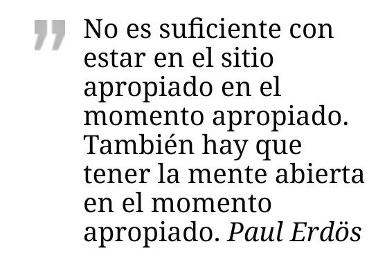 La razón por la que no se descubren más cosas en la ciencia...