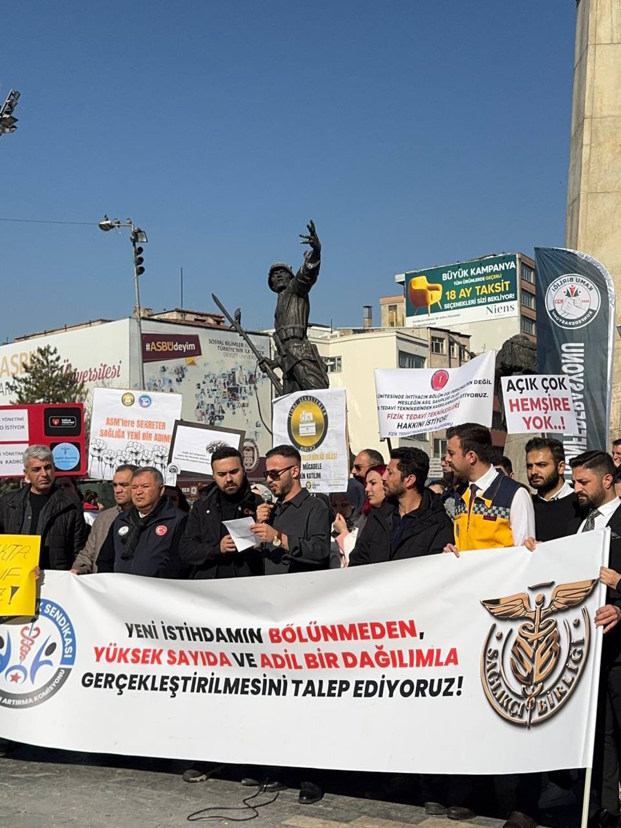 Sağlıkçı Birliği (@saglikcibirligi) on Twitter photo Atama sayıları bölünmemeli! Adil ve eşit bir alım ile sağlık sistemine katkı sağlanmalı.
<a href="/drmemisoglu/">Prof. Dr. Kemal Memişoğlu</a> <a href="/memetsimsek/">Mehmet Simsek</a>
#SağlıkçıAtamaİçinUlusta Atama sayıları bölünmemeli! Adil ve eşit bir alım ile sağlık sistemine katkı sağlanmalı.
<a href="/drmemisoglu/">Prof. Dr. Kemal Memişoğlu</a> <a href="/memetsimsek/">Mehmet Simsek</a>
#SağlıkçıAtamaİçinUlusta