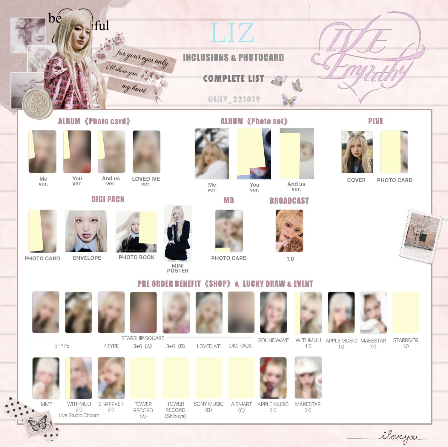 02/16 MAKESTAR PHOTOCARD EVENT] IVE - IVE EMPATHY (PRE-ORDER