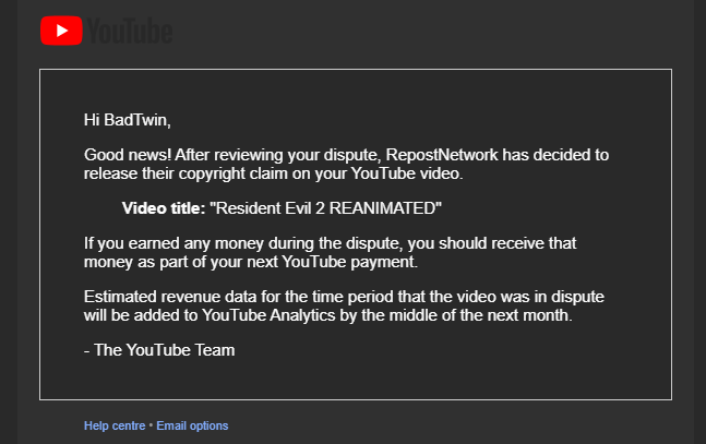 The_BadTwin's tweet photo. Hey @SoundCloud Do you recall when your RepostNetwork attempted to claim and profit from the efforts of dedicated animators? Only to retreat swiftly when I threatened legal action?
Ah, the memories! Always remember to stand up for your team. #YouTube #Repostnetwork #Animation https://t.co/523ftplVER