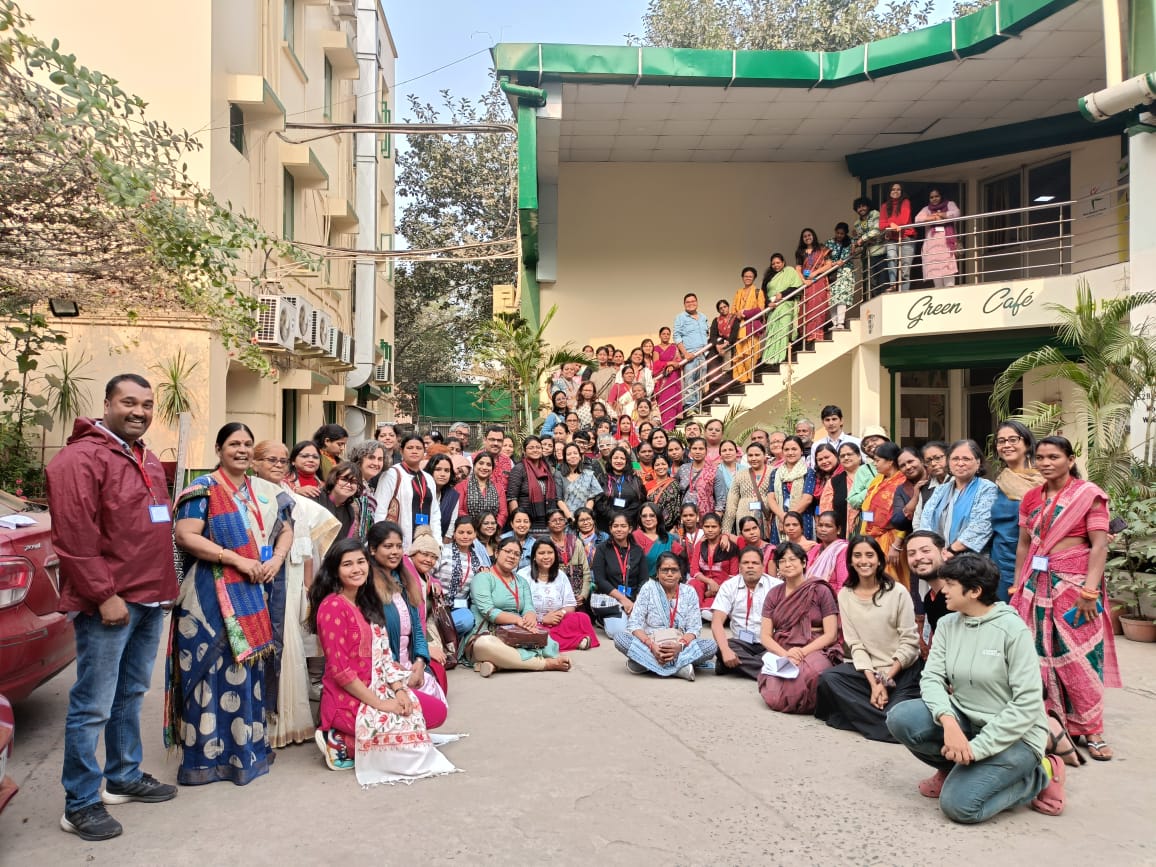 MSMO40845837's tweet photo. From Grassroots to Global advocacy!
Our URMI leaders joined #Beijing30 Kolkata, driving action for #GenderEquality & #WomensRights! ✊
Their voices will drive change at national & global levels!
@GenderAtWorkIN @povmumbai
#URMI https://t.co/wkUS5q6Pyz