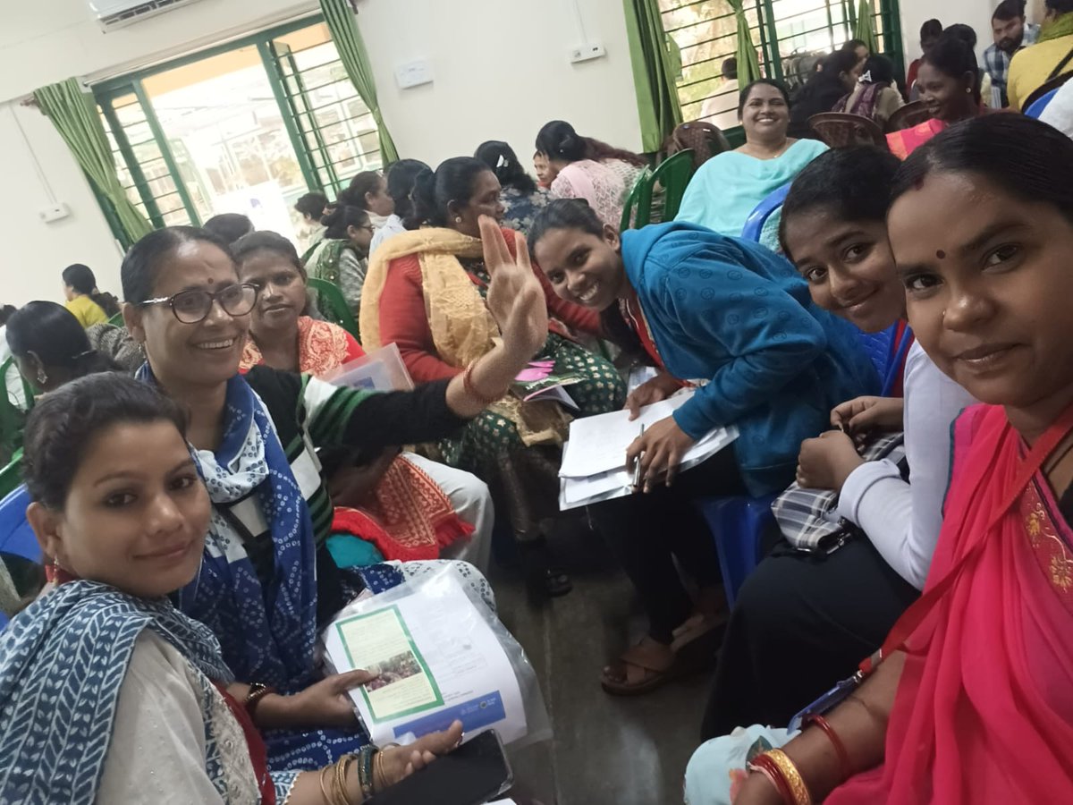 MSMO40845837's tweet photo. From Grassroots to Global advocacy!
Our URMI leaders joined #Beijing30 Kolkata, driving action for #GenderEquality & #WomensRights! ✊
Their voices will drive change at national & global levels!
@GenderAtWorkIN @povmumbai
#URMI https://t.co/wkUS5q6Pyz