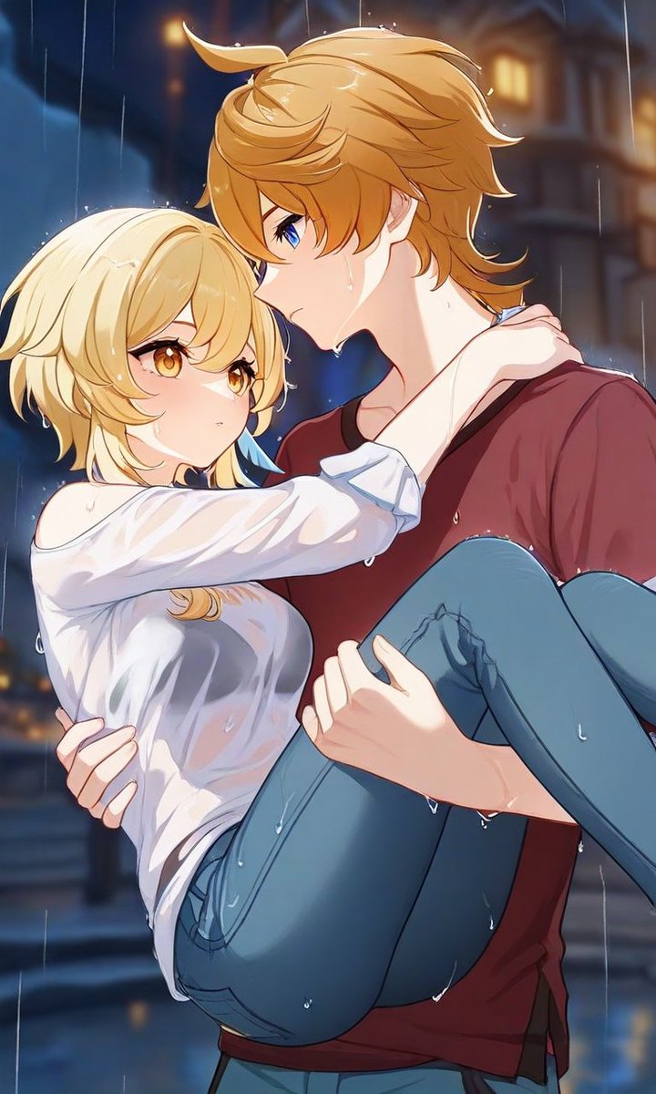 ayaka3148's tweet photo. Childe carries Lumine

#chilumi #lumine #childe #genshinimpact #PixAI https://t.co/fvQFNGkfSc