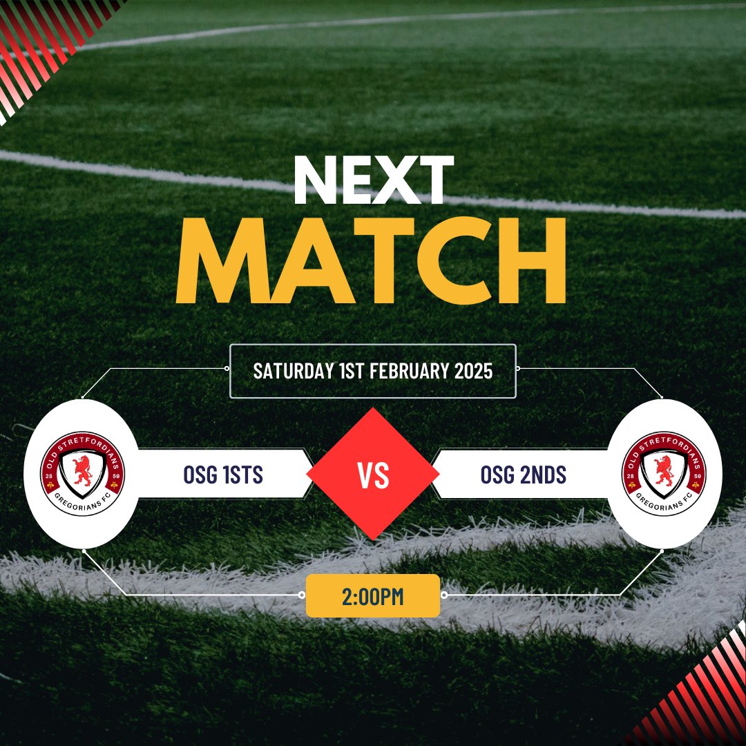 The stars have aligned to give us a rare treat this weekend…

The firsts and seconds play each other in the cup and we don’t want to sound cocky, but we reckon we’ve got a good chance of the club progressing to the next round 😉

📍The Coach House, M41 6QY
⏰ 2pm KO
🎟️ Free
