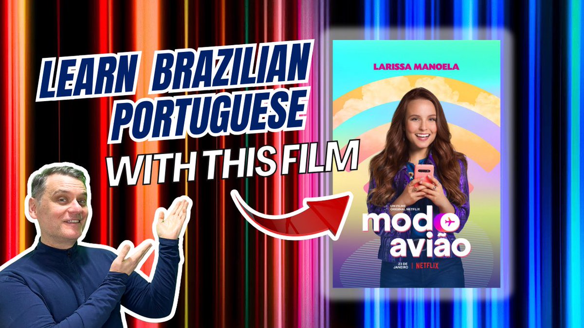 FNonohay's tweet photo. Practice your Portuguese with Modo Avião! Watch the video here: https://t.co/CakKeYoaWn 🇧🇷#netflix #braziliancinema https://t.co/4XgxNaXGyf