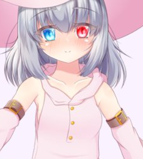 横から見えそうなほたるちゃん衣装 