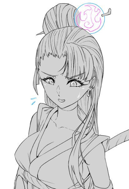 わんぷりマンガ(1pだけど)も描いてる。もはやタイミングを完全に逸してるので急がずやります 