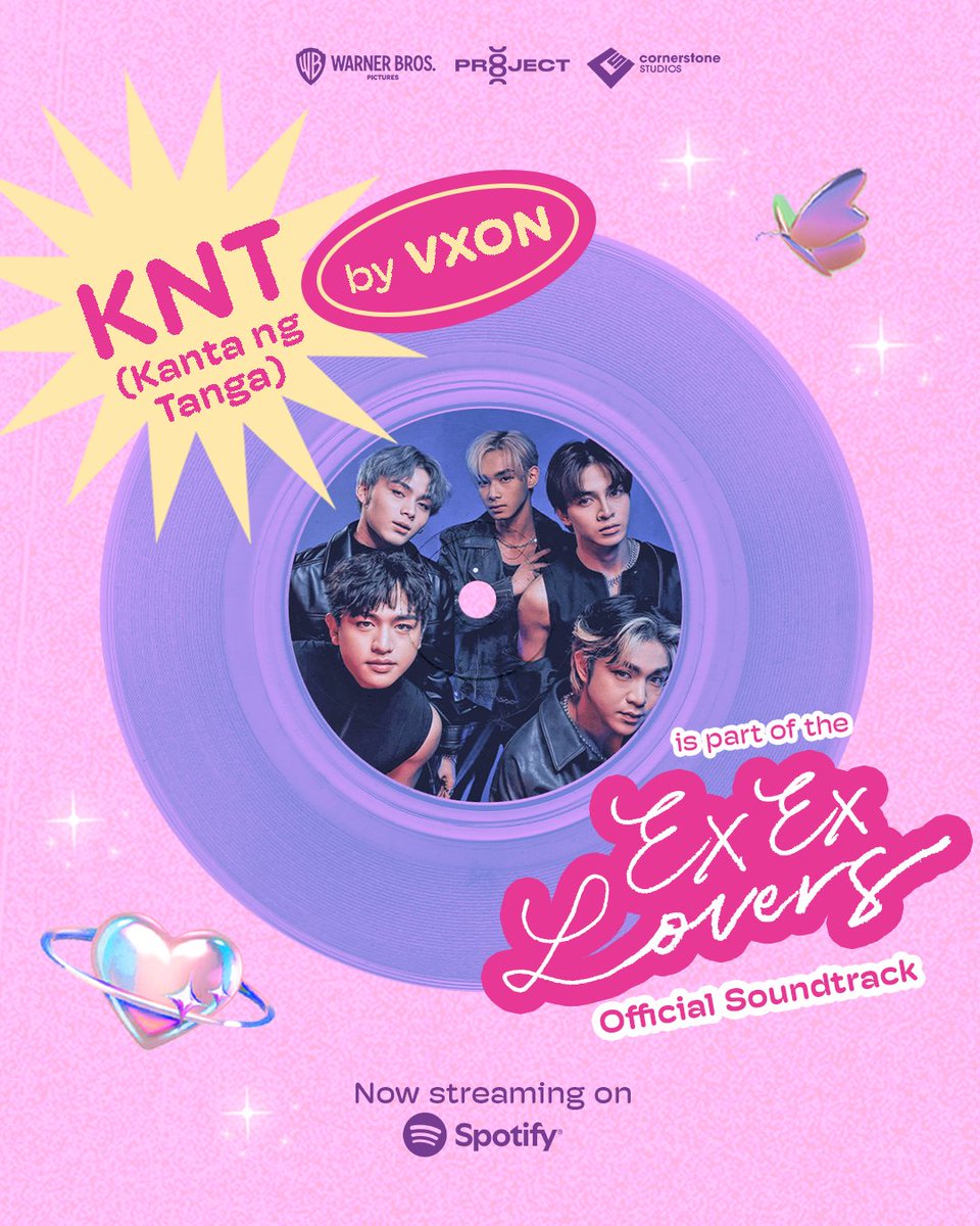 project8proj's tweet image. Calling all Vixies!

KNT (Kanta Ng Tanga) is part of the official soundtrack for #ExExLovers! 💖 Thank you @vxonofficial for lending your talents 🌟

Ex Ex Lovers, in cinemas this February 12!