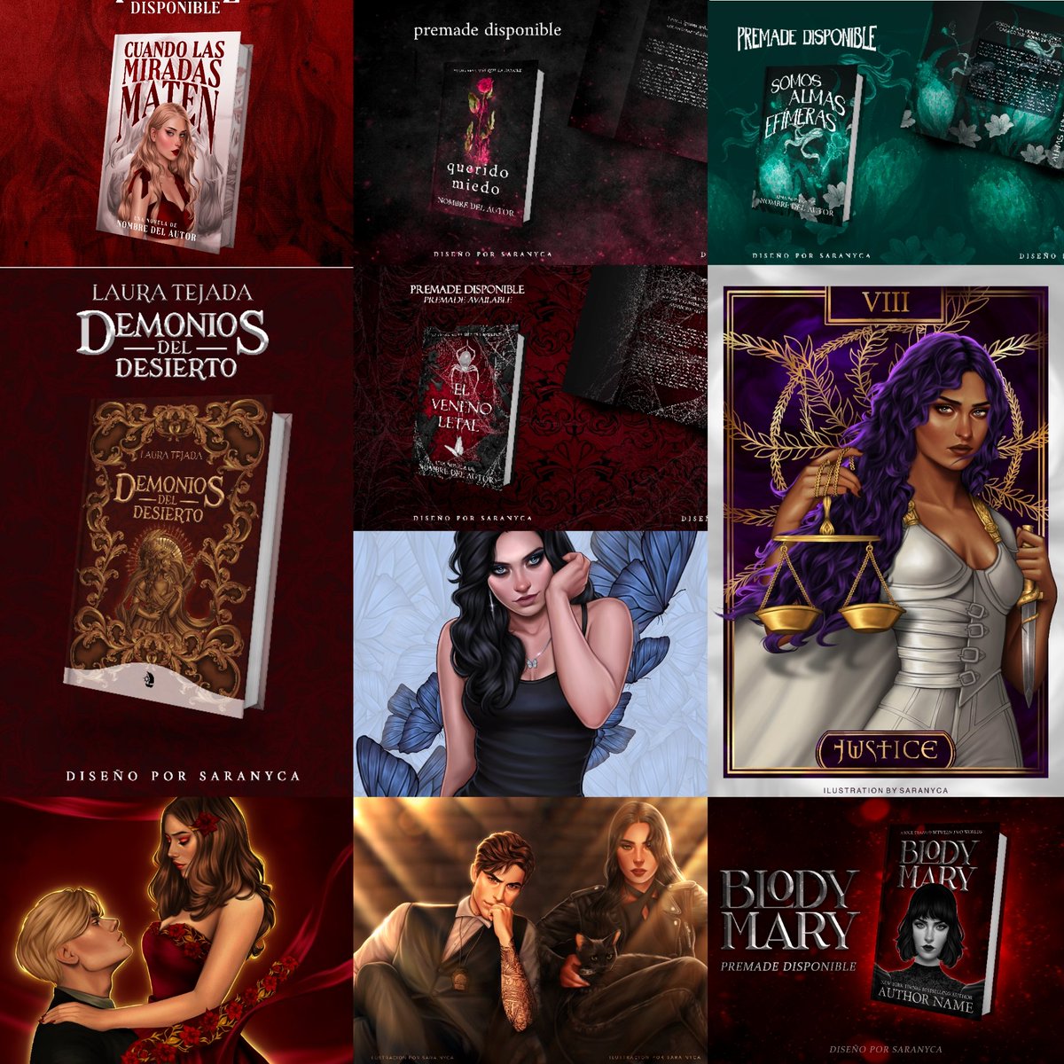 Holaa
Soy Sara Nyca, ilustradora y diseñadora gráfica freelance y hoy es mi cumple asique regaladle un RT a mi trabajo🔪