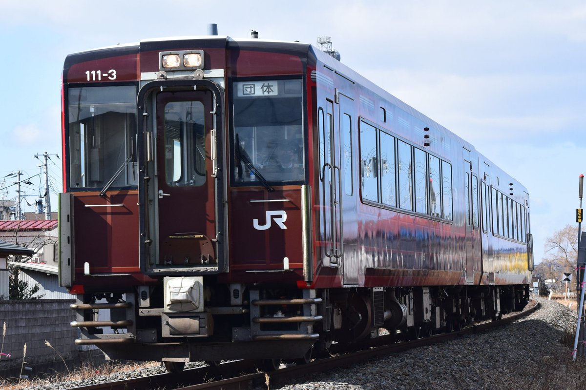 3. 2025/2/1 石巻線 曽波神―石巻 (****D) 団体「宮城の新酒 地酒列車