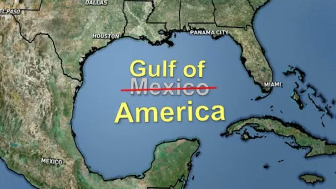 Gulf of America baby! 🔥