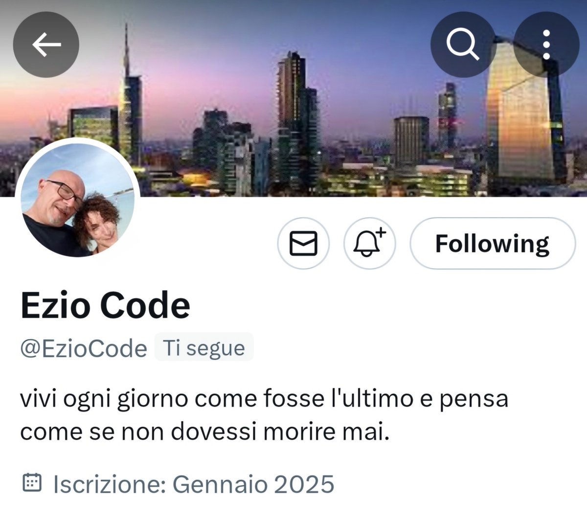 ChiodiDonatella's tweet image. Amici, Ezio non è una new entry, ma un gradito, graditissimo, ritorno.
Una penna libera.
Una testa pensante.
Per questo era stato allontanato da qui.
Ma ora che è di nuovo tra noi glielo mettiamo un #segui?
Lo merita tutto.
Bentornato Ezio!
@EzioCode