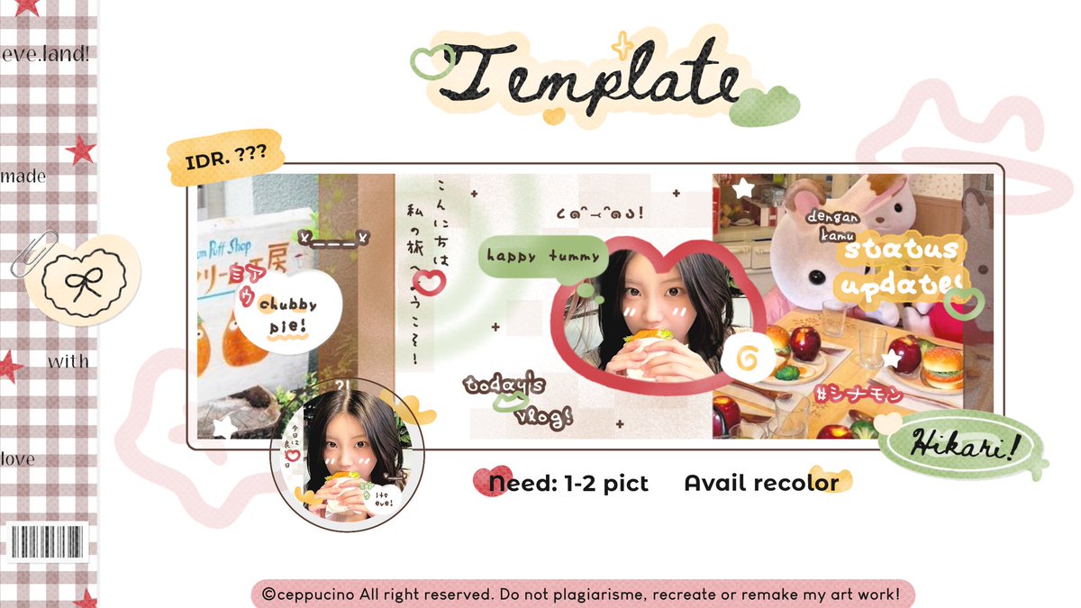 ceppucino's tweet image. any interaction will be appreciated!

OSPEK TIME! 😋🕺🏻

hii teman-timunku hari ini eve bawa 4 anak kicik baluu 🤏🏻⭐ yang nantinya bakal ak sell as template hihi ໒₍ ܸ &amp;gt;ᴗ&amp;lt; ܸ ₎১🍀🎀 di ospek dluu iaa! kalau ada kesamaan dgn ba lain tolong beri tahu eve! timakacii &amp;lt;33

#zonauang