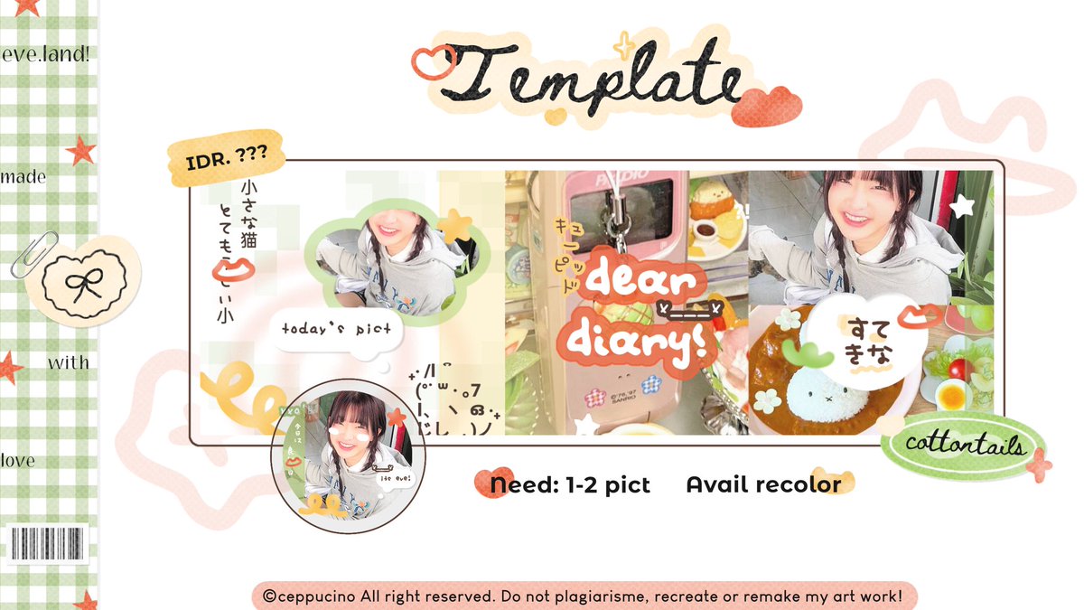 ceppucino's tweet image. any interaction will be appreciated!

OSPEK TIME! 😋🕺🏻

hii teman-timunku hari ini eve bawa 4 anak kicik baluu 🤏🏻⭐ yang nantinya bakal ak sell as template hihi ໒₍ ܸ &amp;gt;ᴗ&amp;lt; ܸ ₎১🍀🎀 di ospek dluu iaa! kalau ada kesamaan dgn ba lain tolong beri tahu eve! timakacii &amp;lt;33

#zonauang
