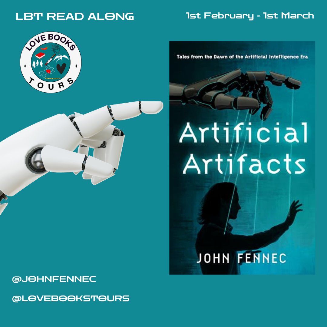 smbslt's tweet image. We have to finish our current read and then we start our 1st ever #readalong #book #ArtificialArtifacts #author #JohnFennec #LoveBooksTours xxx @JohnFennec @wearewhitefox @KellyALacey @Lovebookstours  #booktwitter #LBTCrew