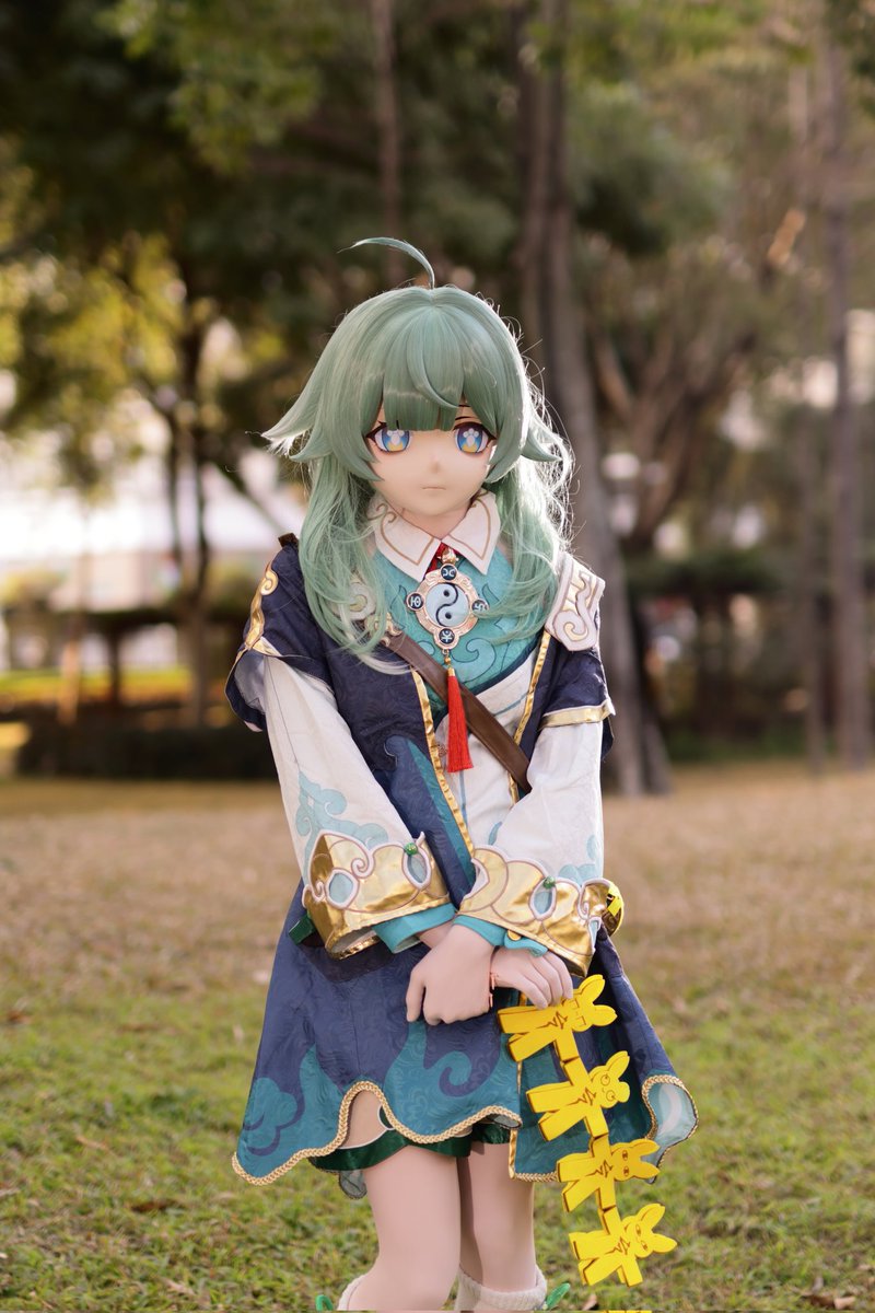 他，头壳进水了！
📷： <a href="/MomomiMycs/">一方通行</a> 
#kigurumi