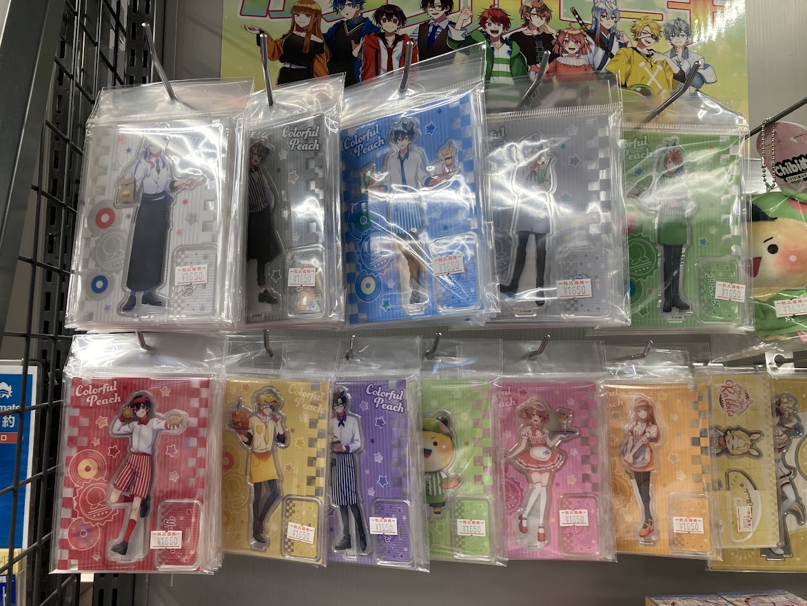 おすすめグッズ情報】 「＃カラフルピーチ」 グッズ各種、好評発売中ぜ