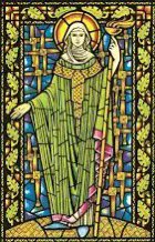 DanMulhall's tweet photo. Today is St Brigid’s Day. Here are some images of Brigid of Kildare (d.525)starting with her presence alongside Patrick &amp; Columba in the Central Lobby at Houses of Parliament, Westminster. That mosaic was unveiled in 1924 by the Irish nationalist MP for Liverpool, TP O’Connor. https://t.co/4NGnVPnZlE