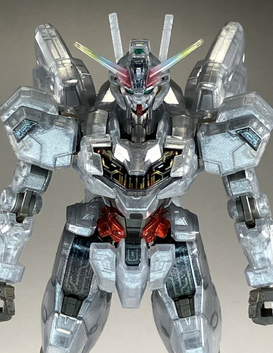 ガンプラ 塗装 HG #水星の魔女 ガンダムキャリバーン[クリアカラー