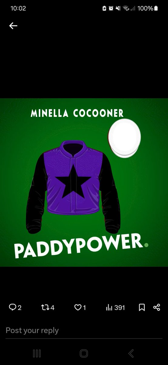 pauloddster's tweet photo. @paddypower https://t.co/1wPCfcDsop