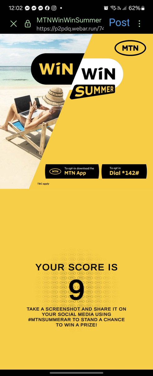 OnkesRSA's tweet image. #MTNSummerar 
#MTNSummer #WINWINSummer