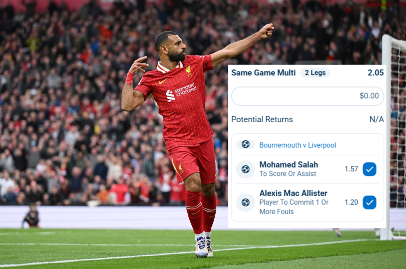 nozzastips's tweet image. FREE TIP:
1u Salah to score or assist/Mac Allister 1+ fouls $2.05 (SB)